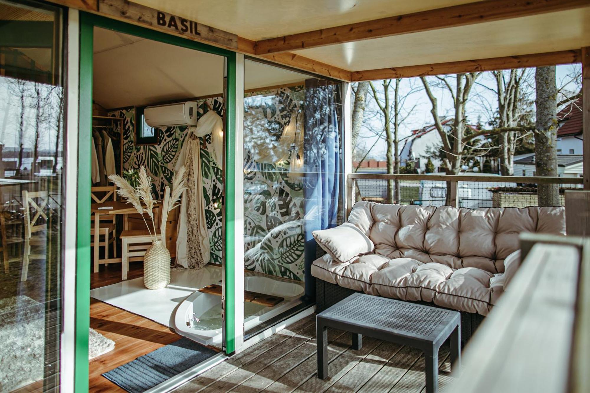 Herbals - Tree&Lake Houses With Bath, Sauna, Bikes, Motorboat Mielno  Room photo